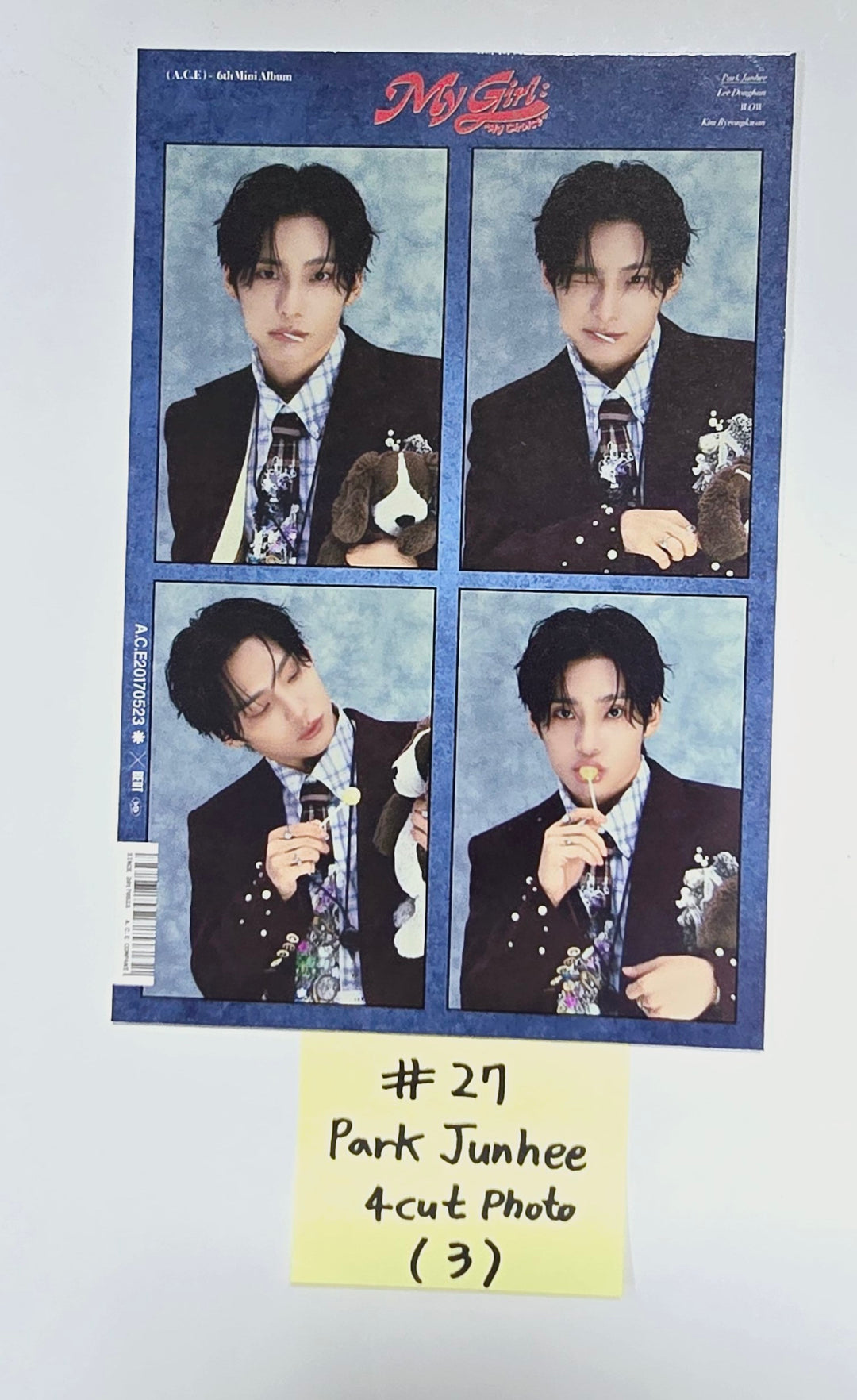 A.C.E My Girl : “My Choice” - Official Photocard [24.3.6] - HALLYUSUPERSTORE
