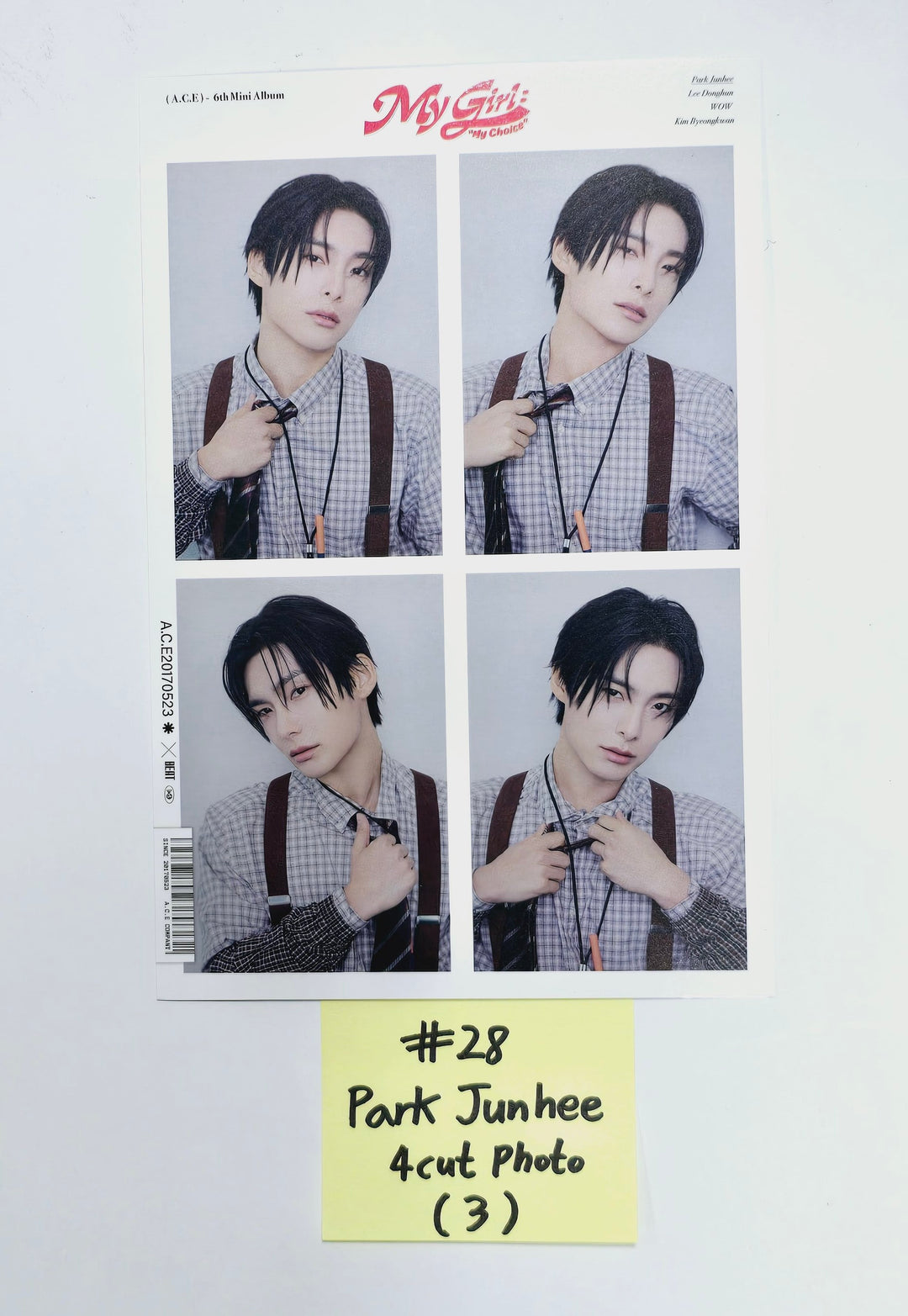 A.C.E My Girl : “My Choice” - Official Photocard [24.3.6] - HALLYUSUPERSTORE