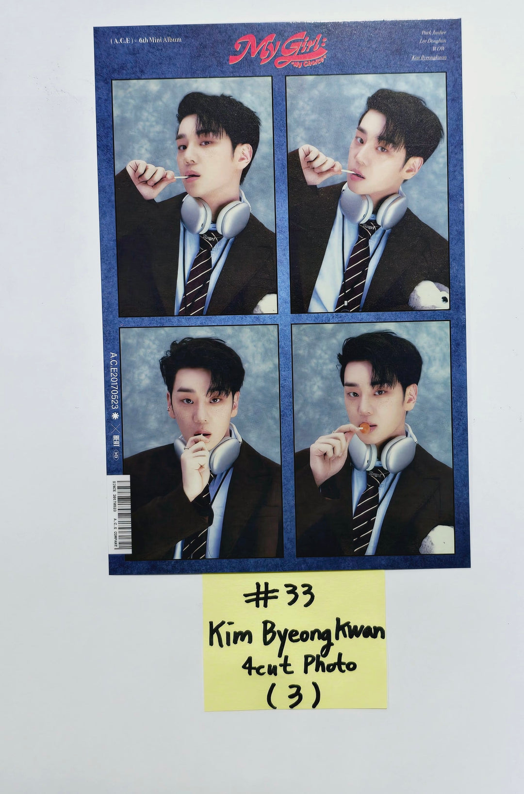 A.C.E My Girl : “My Choice” - Official Photocard [24.3.6] - HALLYUSUPERSTORE