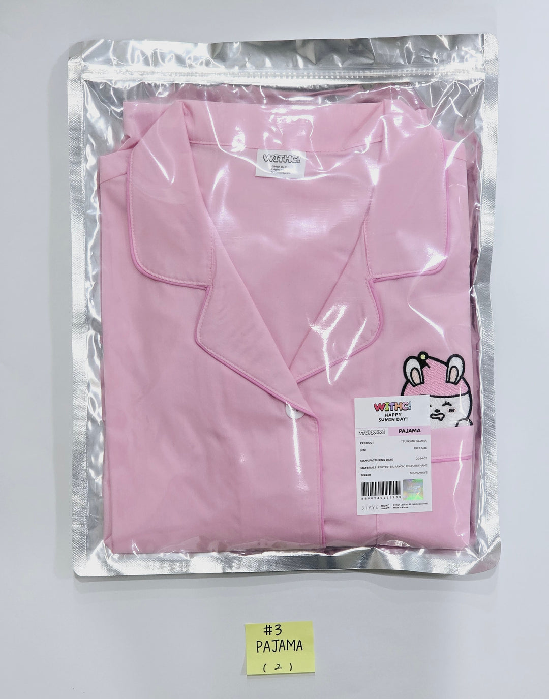 StayC - StayC Sumin Birthday Official MD [Ttukkumi Mega Cushion, Luggage Tag, Hair Band, Pillow, Pajama] [24.3.7] - HALLYUSUPERSTORE