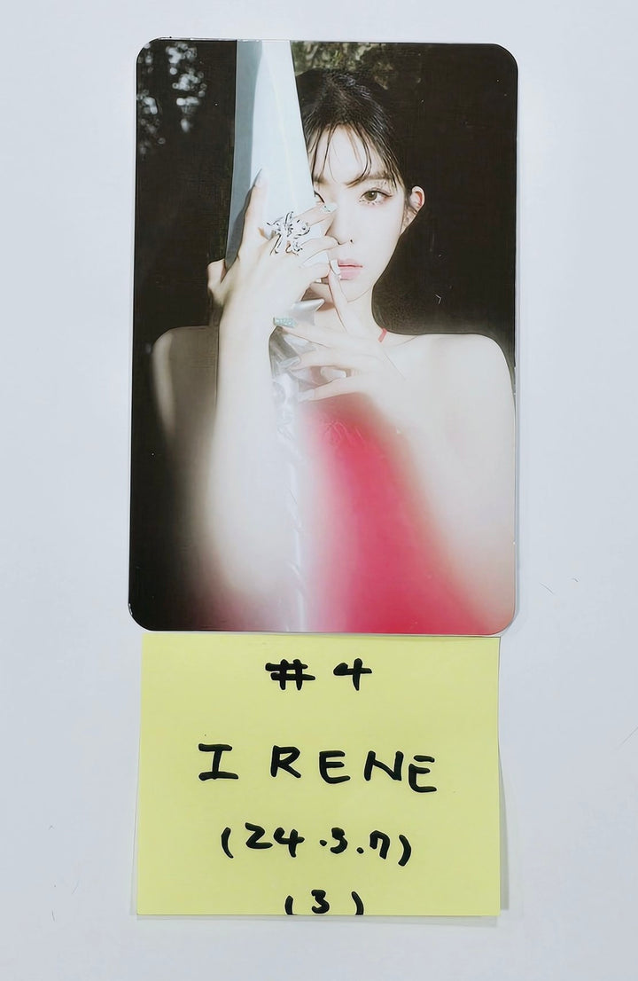 Red Velvet "Chill Kill" - Official Trading Photocard [A+B Ver.] [24.3.7] - HALLYUSUPERSTORE