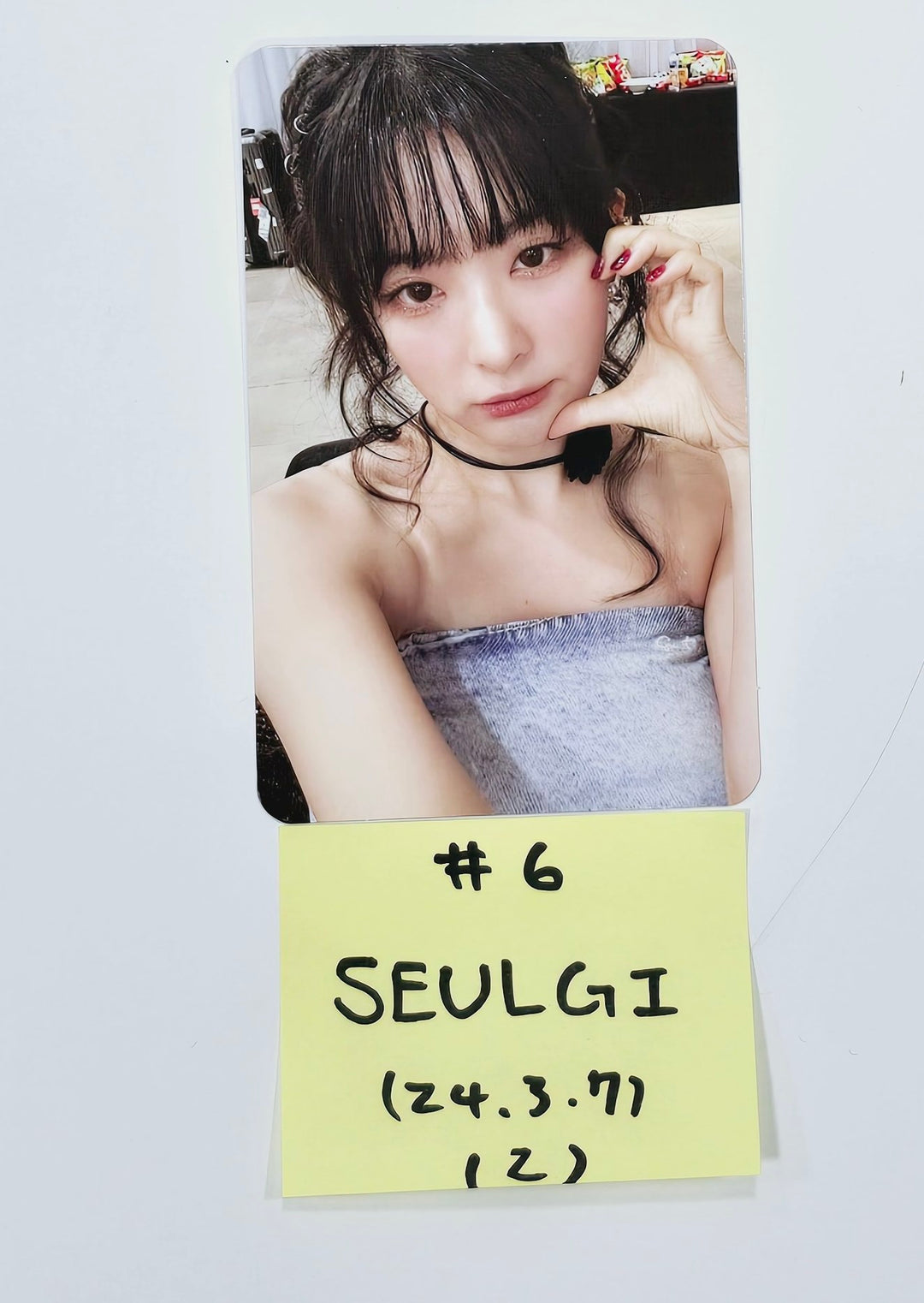 Red Velvet "Chill Kill" - Official Trading Photocard [A+B Ver.] [24.3.7] - HALLYUSUPERSTORE