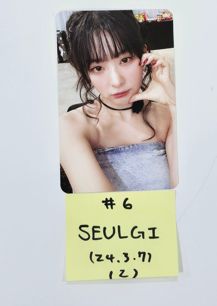 Red Velvet "Chill Kill" - Official Trading Photocard [A+B Ver.] [24.3.7] - HALLYUSUPERSTORE
