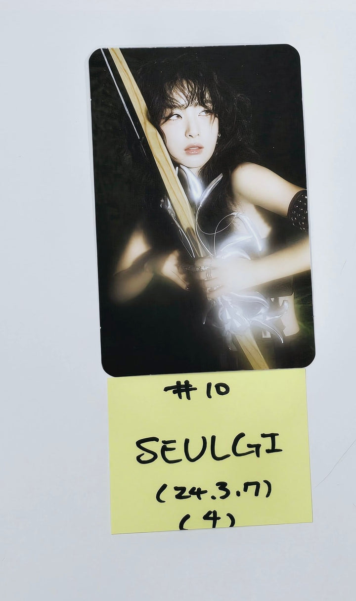 Red Velvet "Chill Kill" - Official Trading Photocard [A+B Ver.] [24.3.7] - HALLYUSUPERSTORE