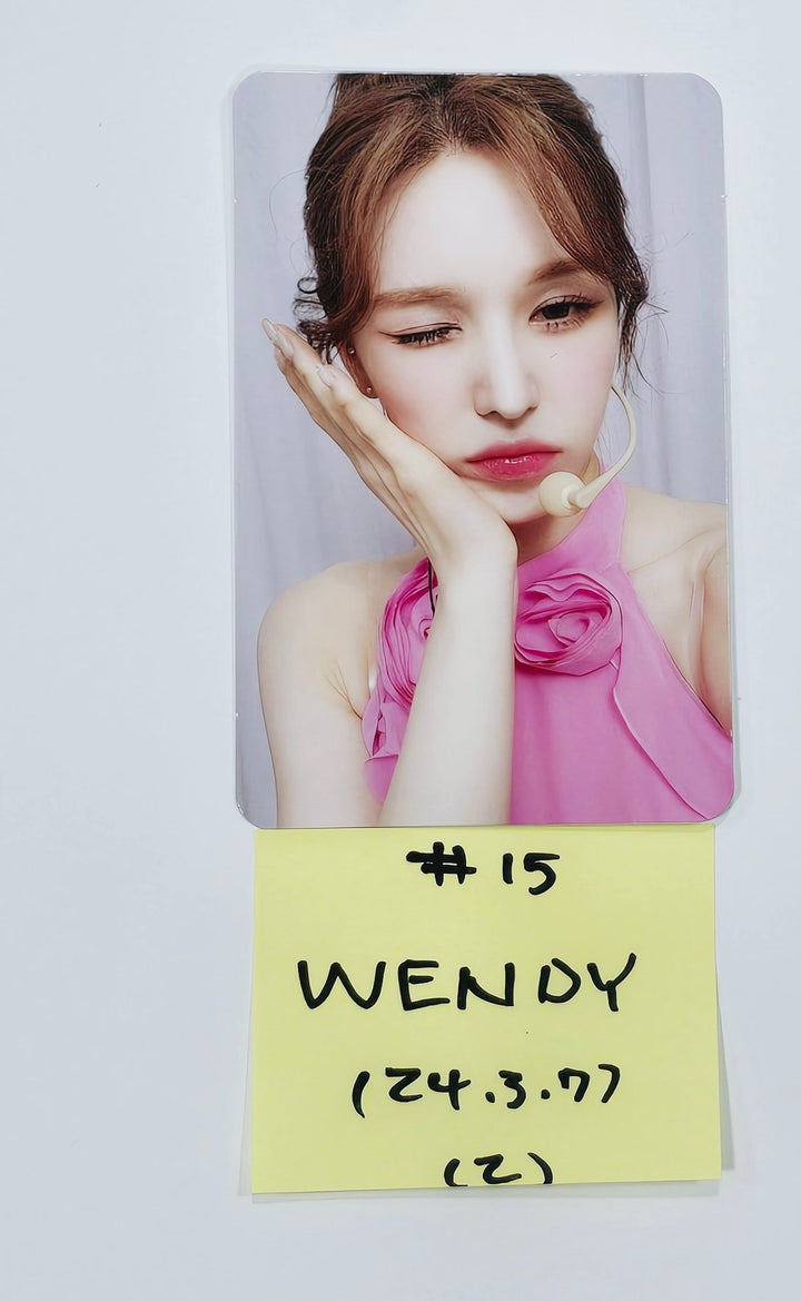 Red Velvet "Chill Kill" - Official Trading Photocard [A+B Ver.] [24.3.7] - HALLYUSUPERSTORE