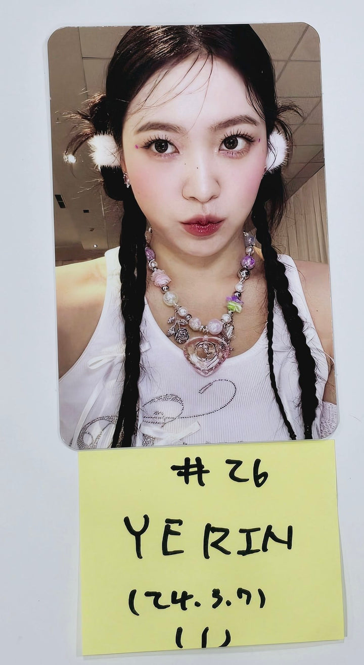 Red Velvet "Chill Kill" - Official Trading Photocard [A+B Ver.] [24.3.7] - HALLYUSUPERSTORE