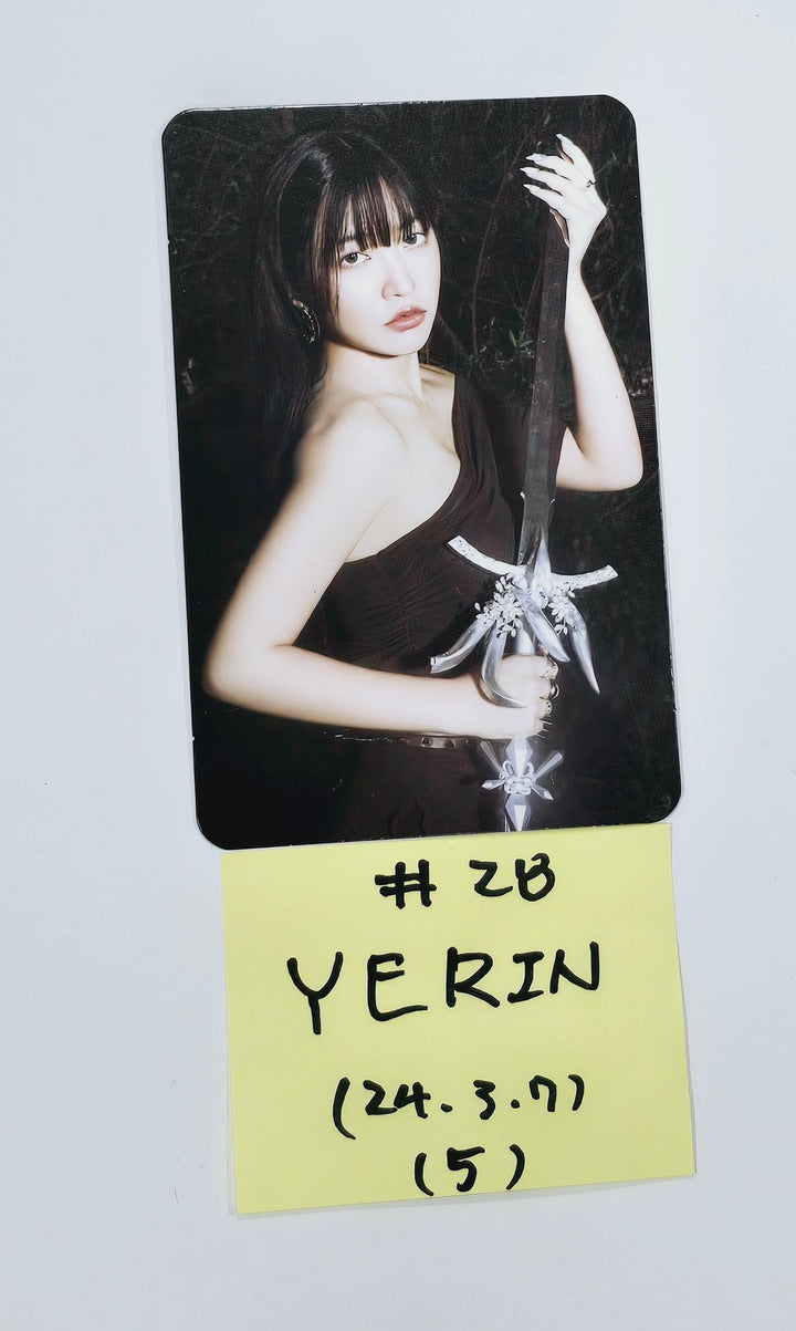 Red Velvet "Chill Kill" - Official Trading Photocard [A+B Ver.] [24.3.7] - HALLYUSUPERSTORE
