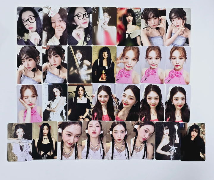 Red Velvet "Chill Kill" - Official Trading Photocard [A+B Ver.] [24.3.7] - HALLYUSUPERSTORE