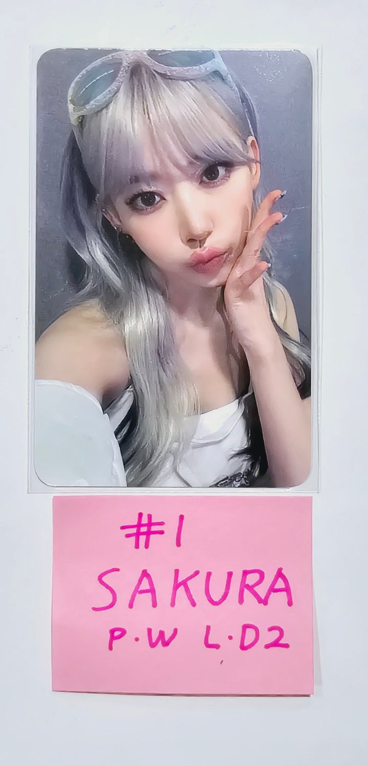 Le Sserafim 3rd Mini "EASY" - PowerStation Lucky Draw Event Photocard Round 2 [24.03.08] - HALLYUSUPERSTORE