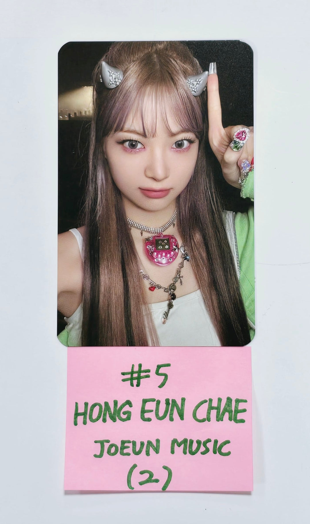 Le Sserafim 3rd Mini "EASY" - Joeun Music Fansign Event Photocard [24.3.11] - HALLYUSUPERSTORE