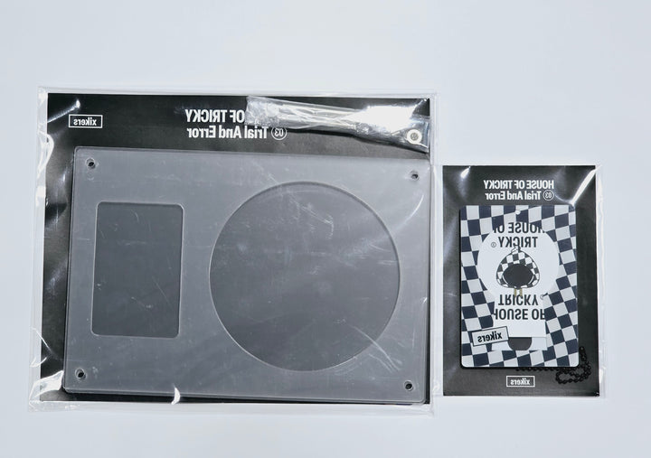 Xikers "HOUSE OF TRICKY : Trial And Error" - Official MD [Acrylic Stand &amp; Sticker, Acrylic Photocard Holder] [24.3.11] - HALLYUSUPERSTORE