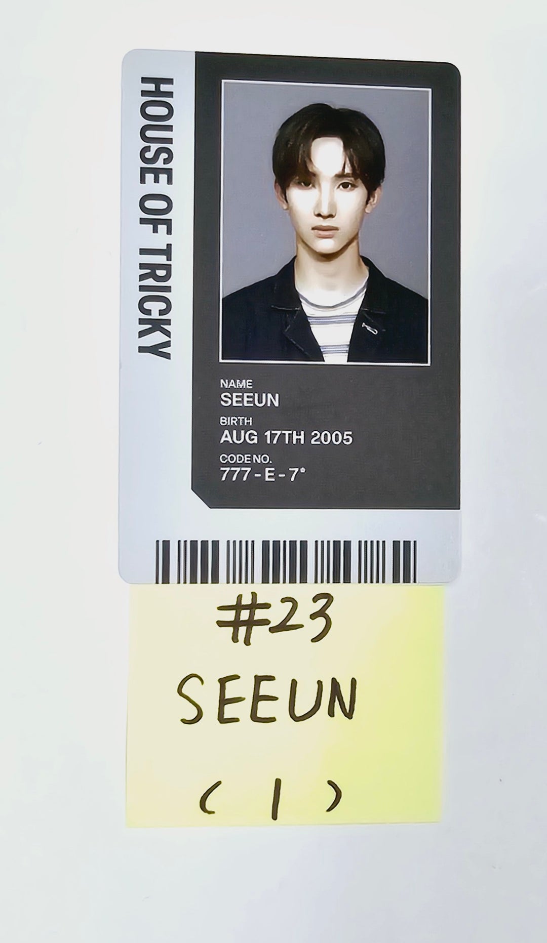 Xikers "HOUSE OF TRICKY : Trial And Error" - Official Photocard, Film Strip [24.3.12] - HALLYUSUPERSTORE