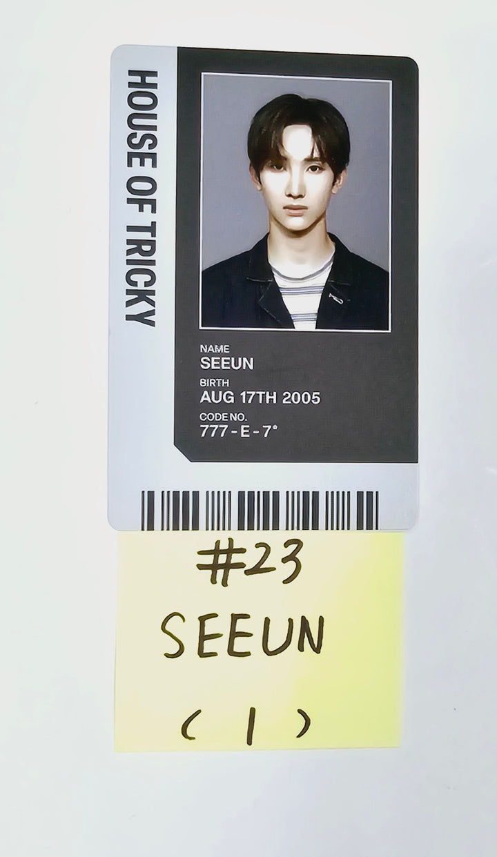 Xikers "HOUSE OF TRICKY : Trial And Error" - Official Photocard, Film Strip [24.3.12] - HALLYUSUPERSTORE