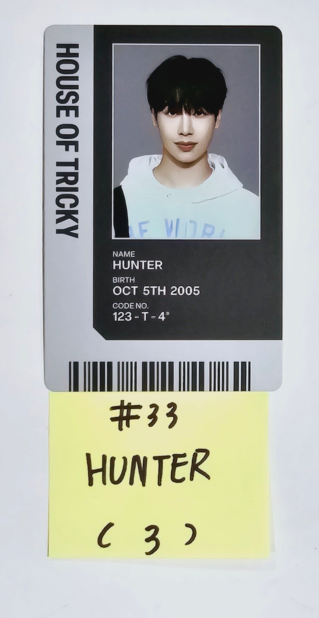 Xikers "HOUSE OF TRICKY : Trial And Error" - Official Photocard, Film Strip [24.3.12] - HALLYUSUPERSTORE