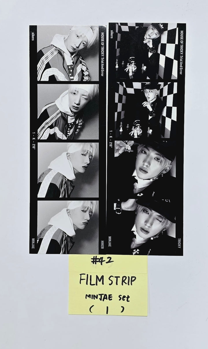 Xikers "HOUSE OF TRICKY : Trial And Error" - Official Photocard, Film Strip [24.3.12] - HALLYUSUPERSTORE
