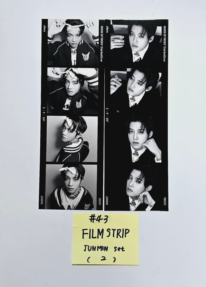 Xikers "HOUSE OF TRICKY : Trial And Error" - Official Photocard, Film Strip [24.3.12] - HALLYUSUPERSTORE