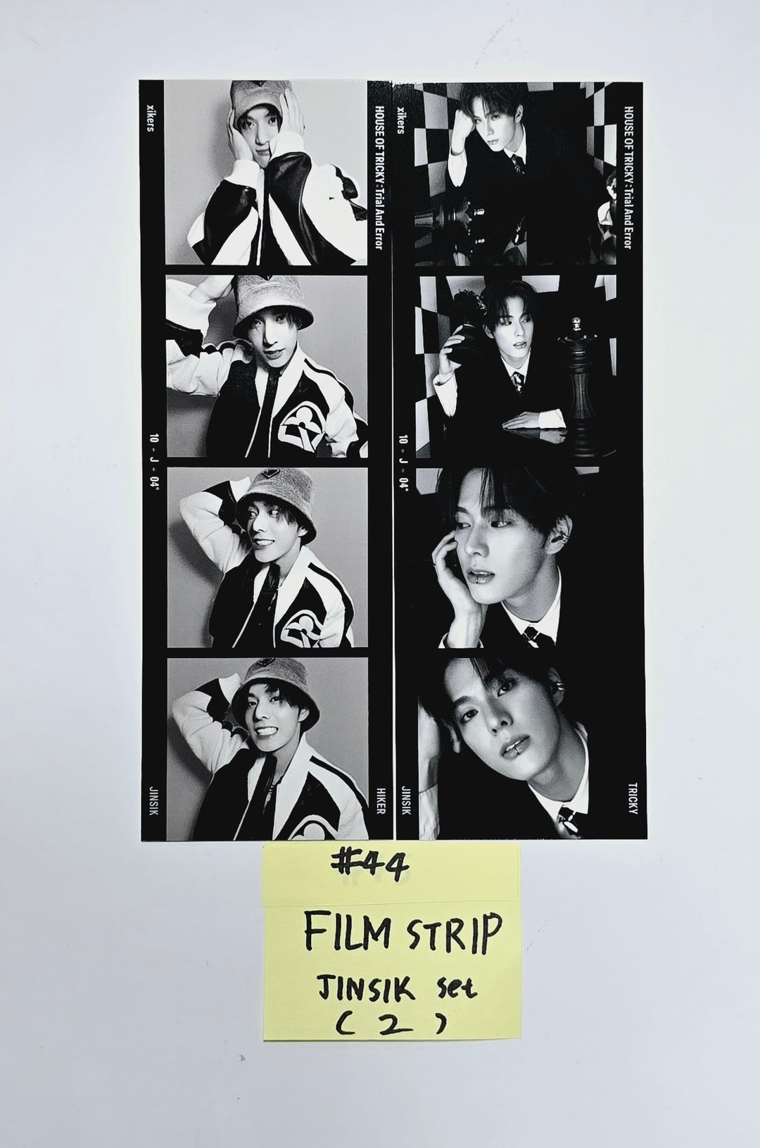 Xikers "HOUSE OF TRICKY : Trial And Error" - Official Photocard, Film Strip [24.3.12] - HALLYUSUPERSTORE