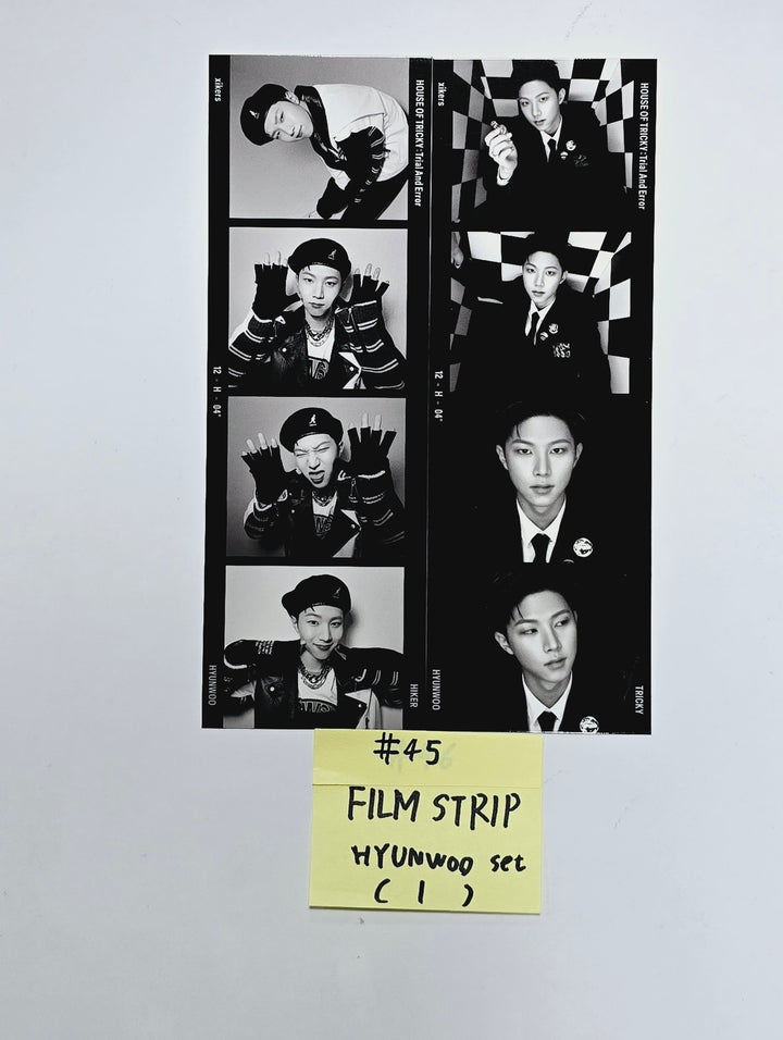 Xikers "HOUSE OF TRICKY : Trial And Error" - Official Photocard, Film Strip [24.3.12] - HALLYUSUPERSTORE