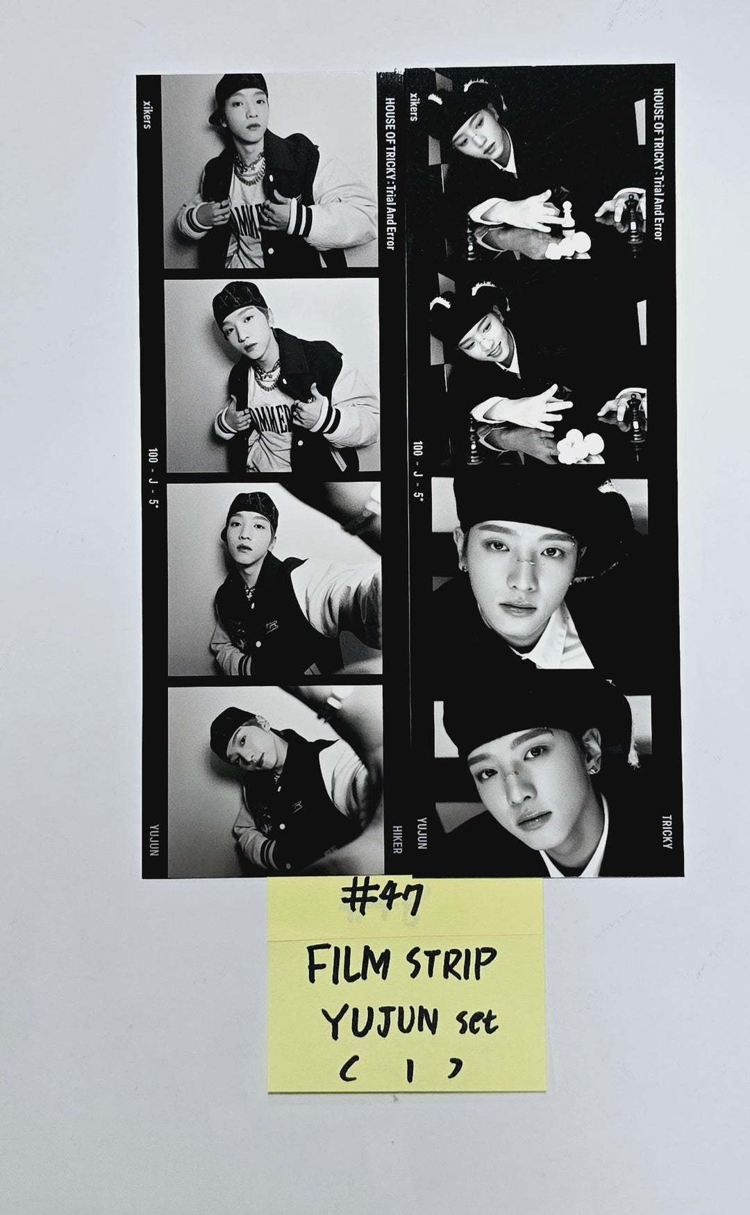 Xikers "HOUSE OF TRICKY : Trial And Error" - Official Photocard, Film Strip [24.3.12] - HALLYUSUPERSTORE