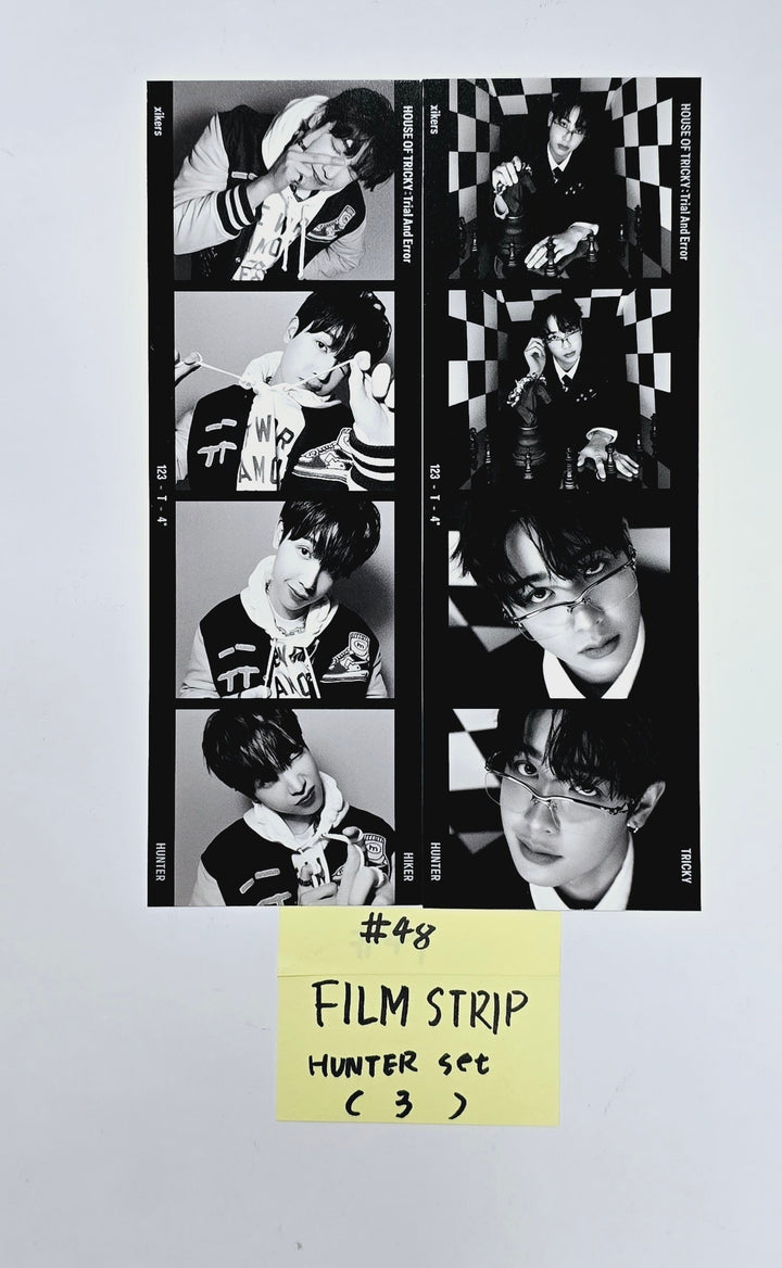 Xikers "HOUSE OF TRICKY : Trial And Error" - Official Photocard, Film Strip [24.3.12] - HALLYUSUPERSTORE