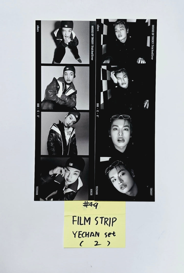 Xikers "HOUSE OF TRICKY : Trial And Error" - Official Photocard, Film Strip [24.3.12] - HALLYUSUPERSTORE
