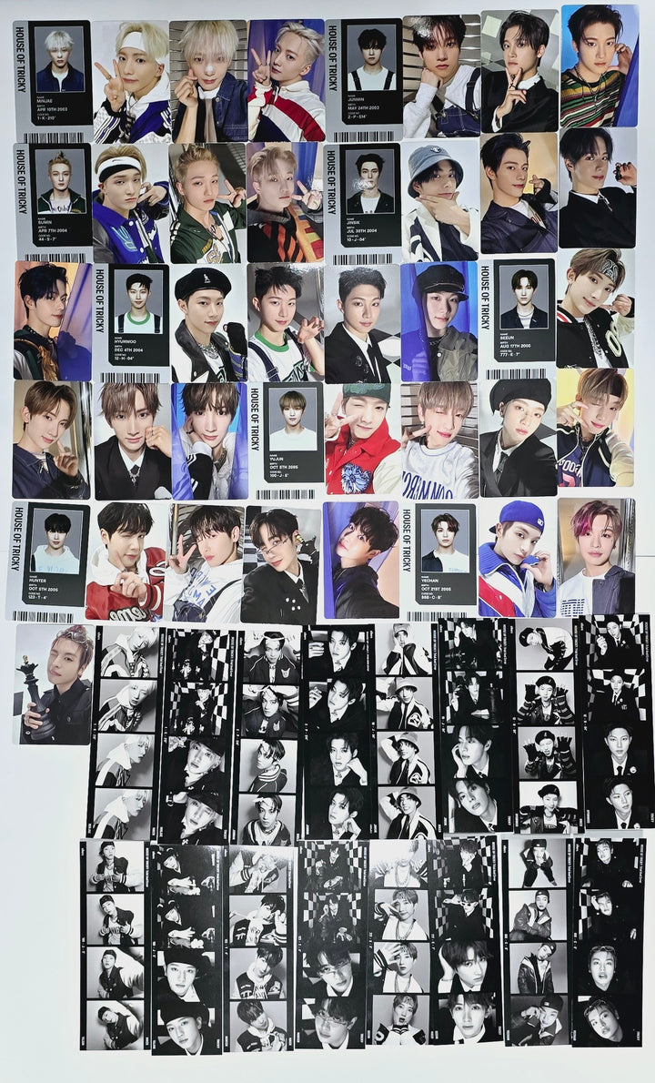 Xikers "HOUSE OF TRICKY : Trial And Error" - Official Photocard, Film Strip [24.3.12] - HALLYUSUPERSTORE