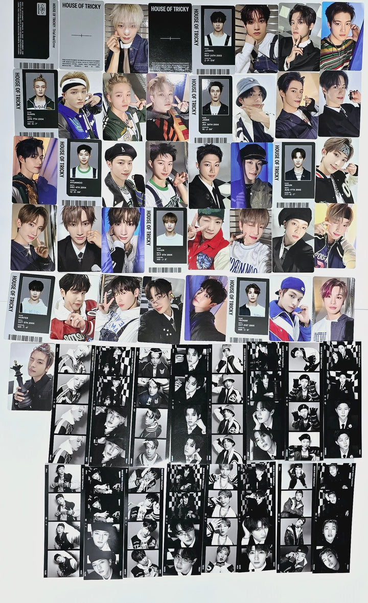 Xikers "HOUSE OF TRICKY : Trial And Error" - Official Photocard, Film Strip [24.3.12] - HALLYUSUPERSTORE