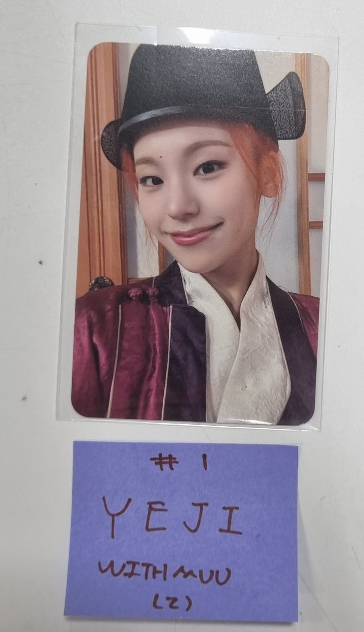 ITZY "BORN TO BE" - Withmuu Fansign Event Photocard Round 3 [24.3.13] - HALLYUSUPERSTORE