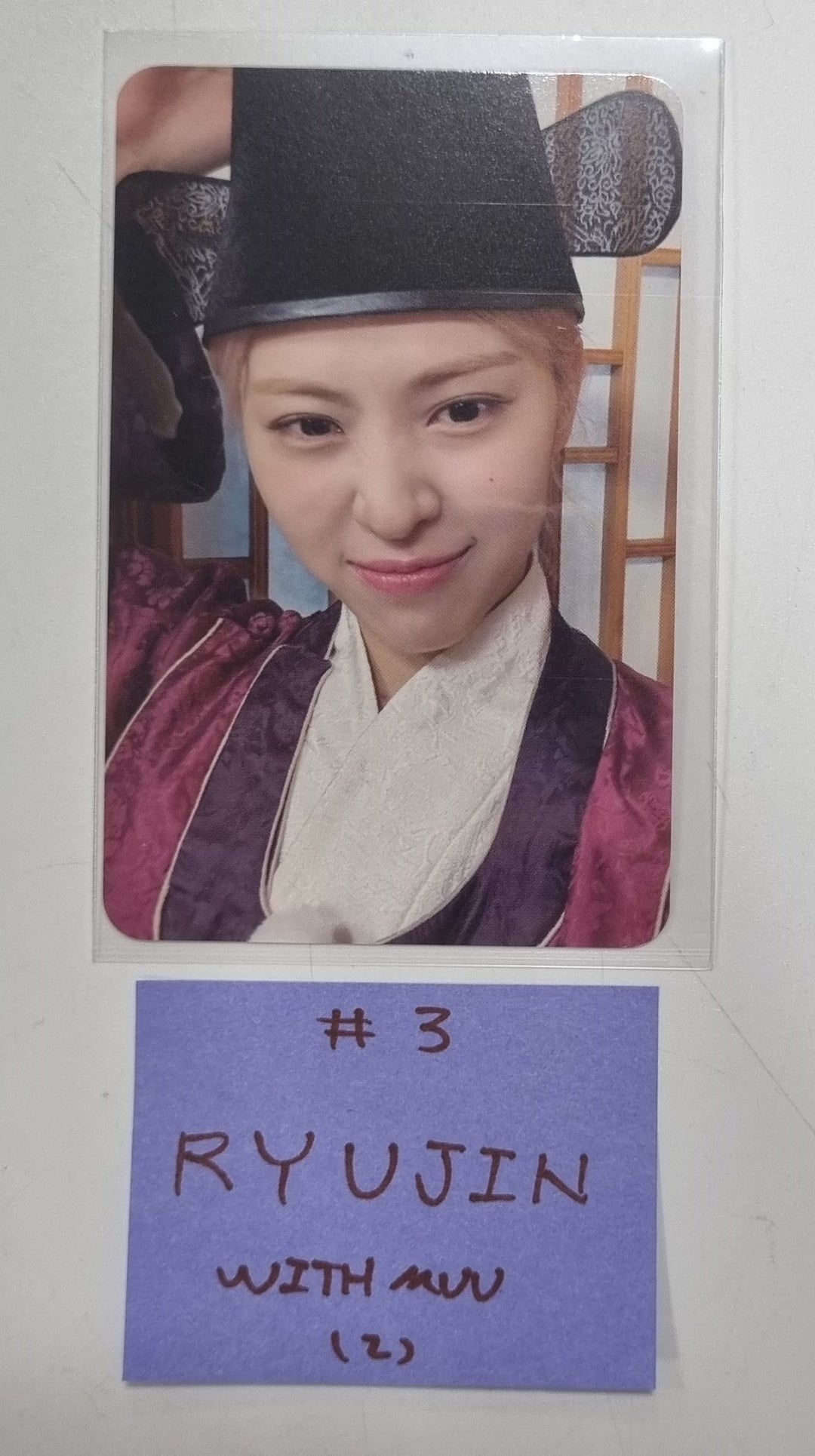 ITZY "BORN TO BE" - Withmuu Fansign Event Photocard Round 3 [24.3.13] - HALLYUSUPERSTORE