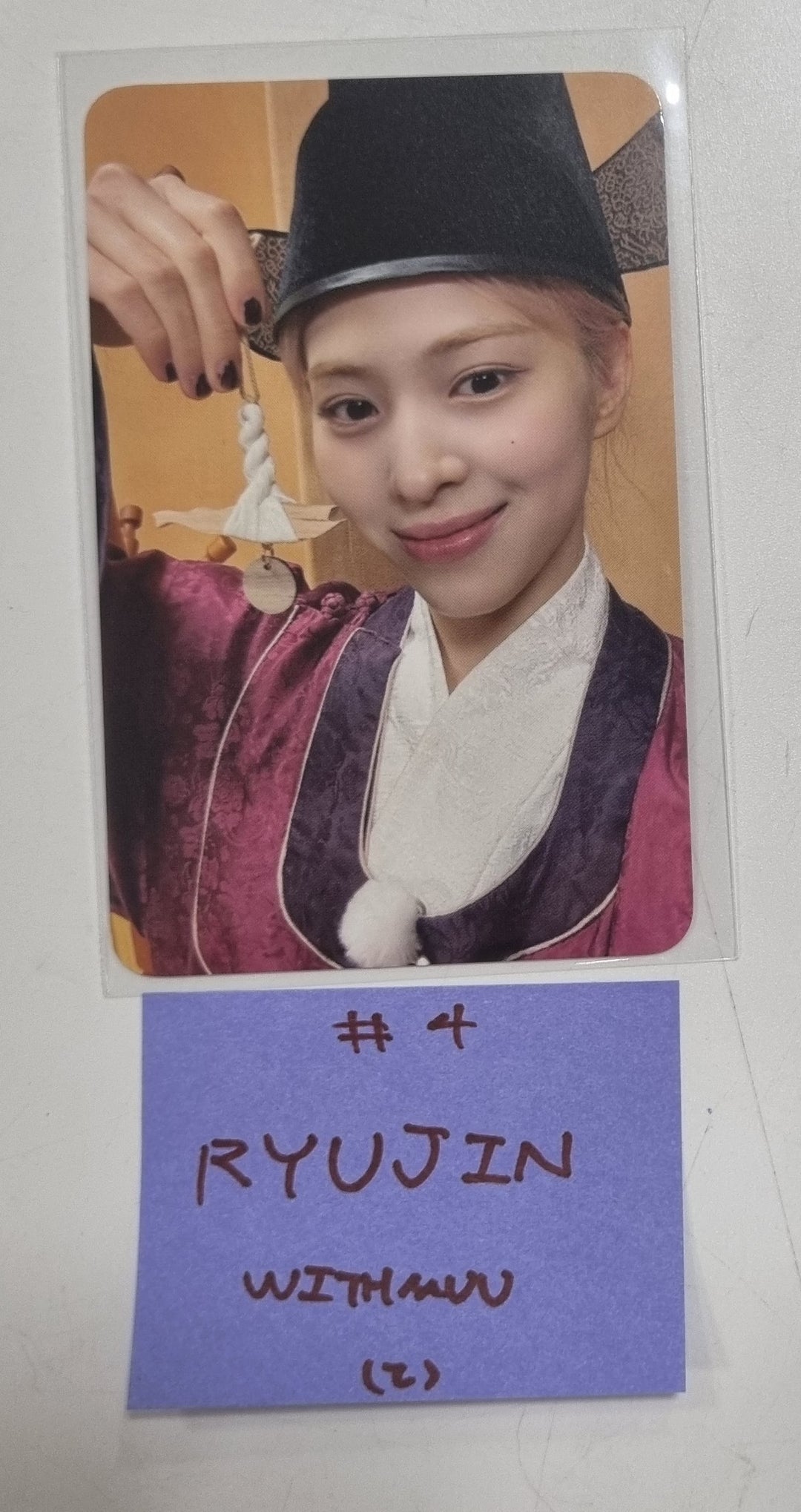 ITZY "BORN TO BE" - Withmuu Fansign Event Photocard Round 3 [24.3.13] - HALLYUSUPERSTORE