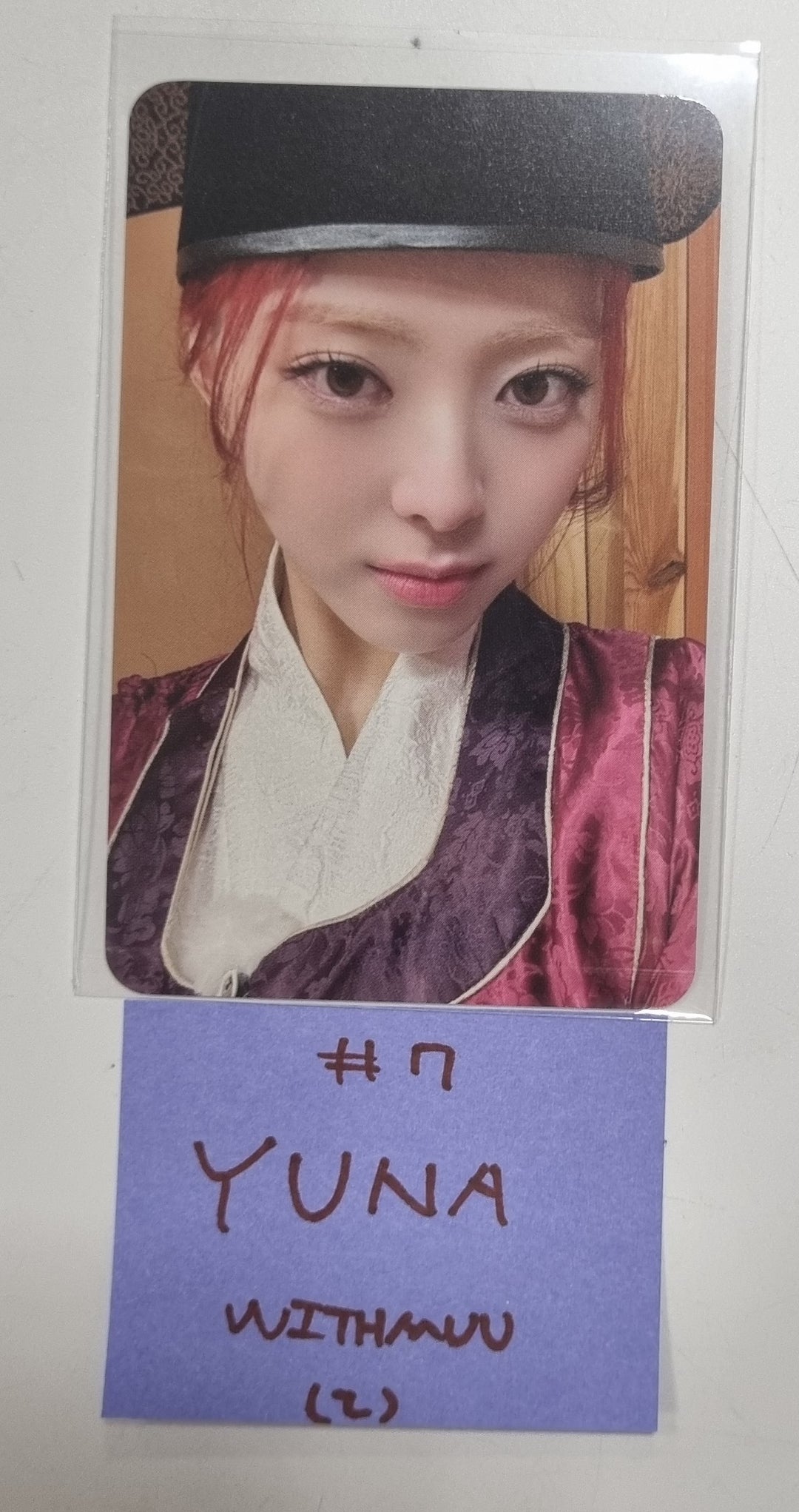 ITZY "BORN TO BE" - Withmuu Fansign Event Photocard Round 3 [24.3.13] - HALLYUSUPERSTORE