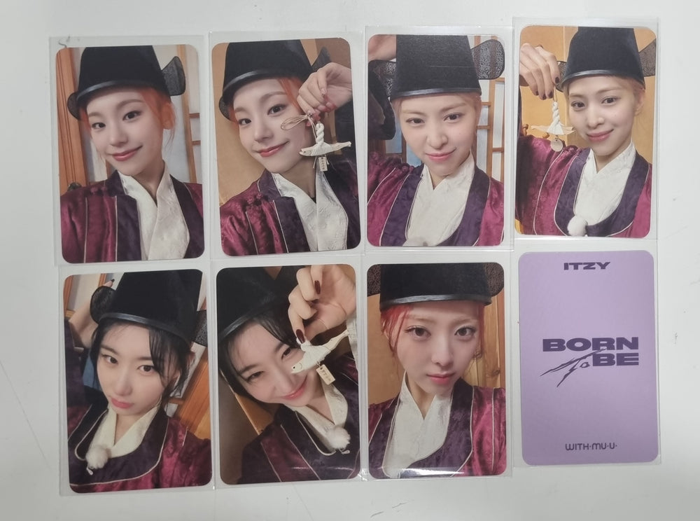 ITZY "BORN TO BE" - Withmuu Fansign Event Photocard Round 3 [24.3.13] - HALLYUSUPERSTORE