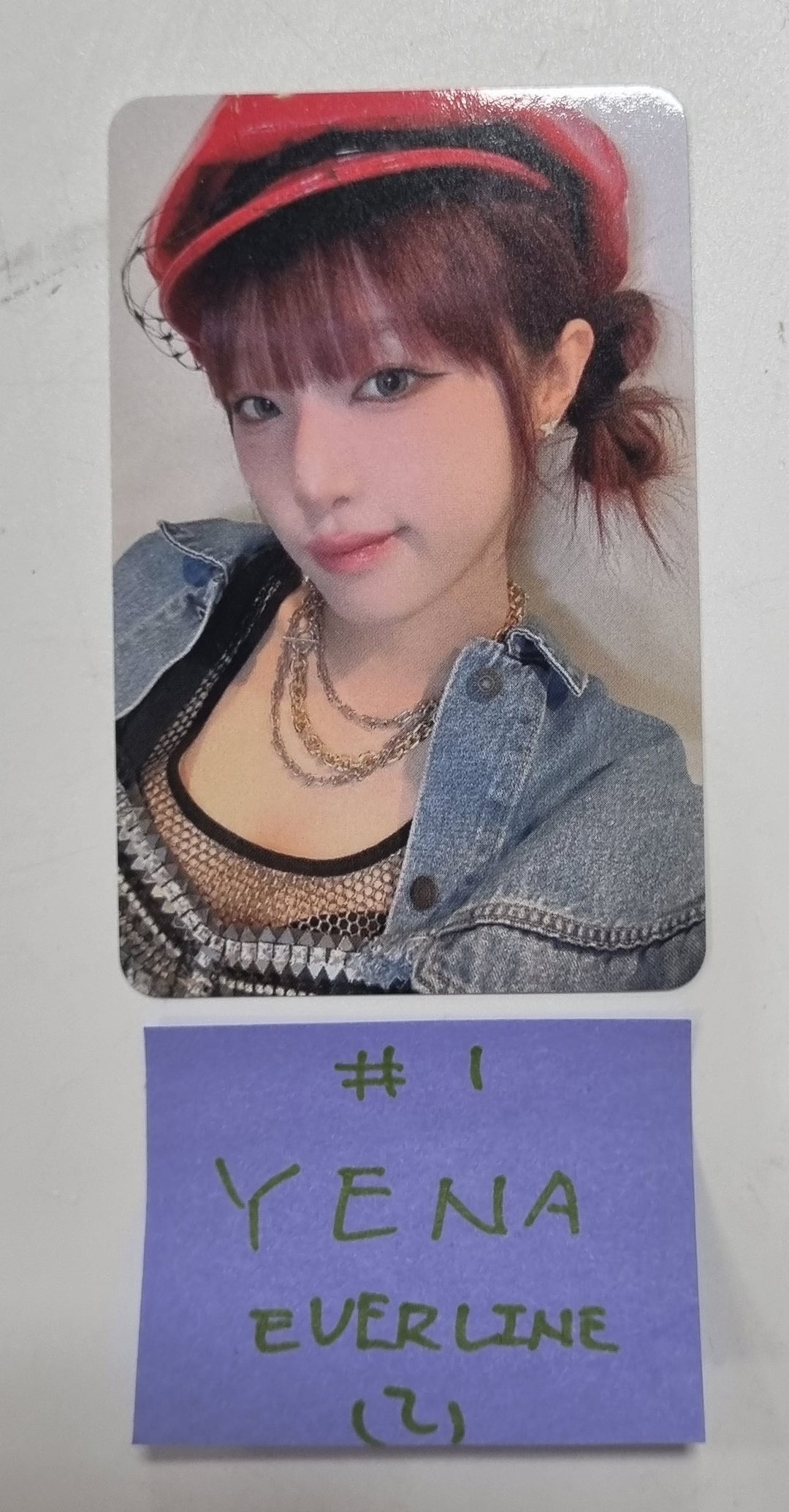 YENA "Good Morning" - Everline Fansign Event Photocard Round 3 [24.3.13] - HALLYUSUPERSTORE