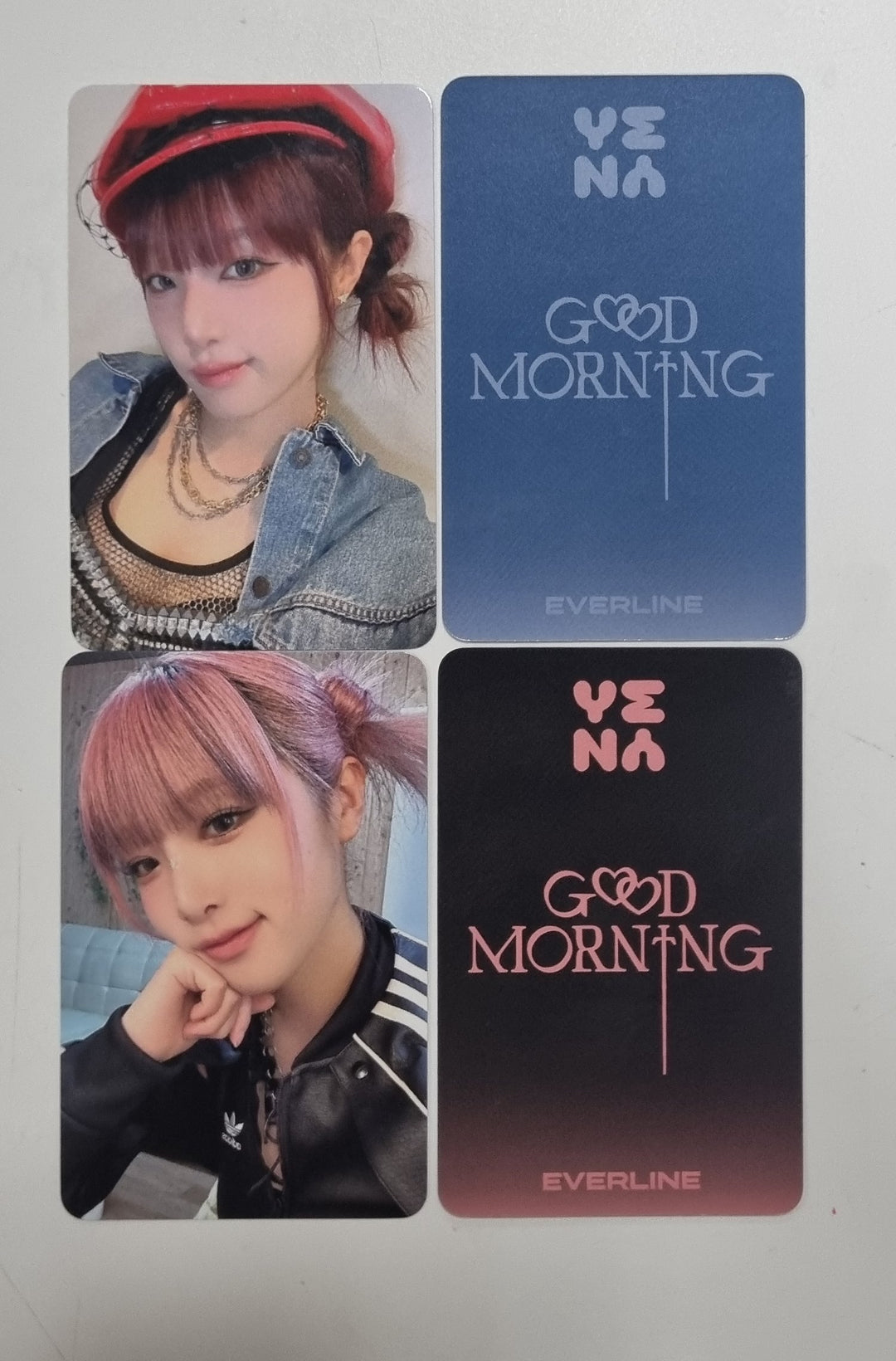 YENA "Good Morning" - Everline Fansign Event Photocard Round 3 [24.3.13] - HALLYUSUPERSTORE