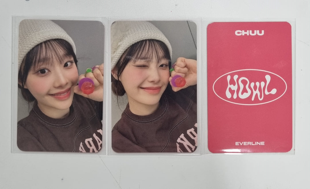 CHUU "Howl" - Everline Lucky Draw Event Photocard Round 2 [24.3.13] - HALLYUSUPERSTORE