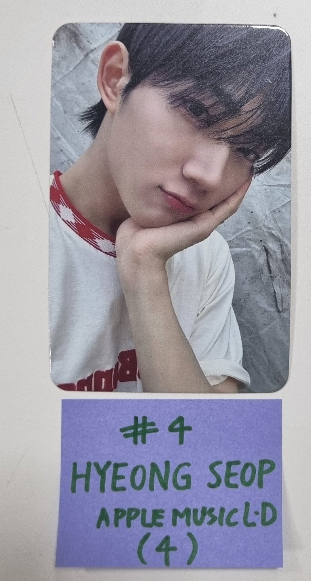 TEMPEST "Voyage" - Apple Music Lucky Draw Event Photocard [24.3.13] - HALLYUSUPERSTORE