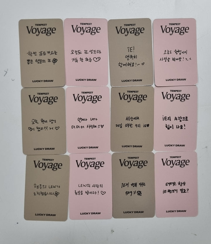TEMPEST "Voyage" - Apple Music Lucky Draw Event Photocard [24.3.13] - HALLYUSUPERSTORE