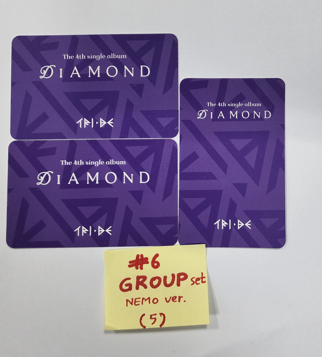 TRI.BE "Diamond" - Official Photocard [Nemo Ver.] [24.3.13] - HALLYUSUPERSTORE