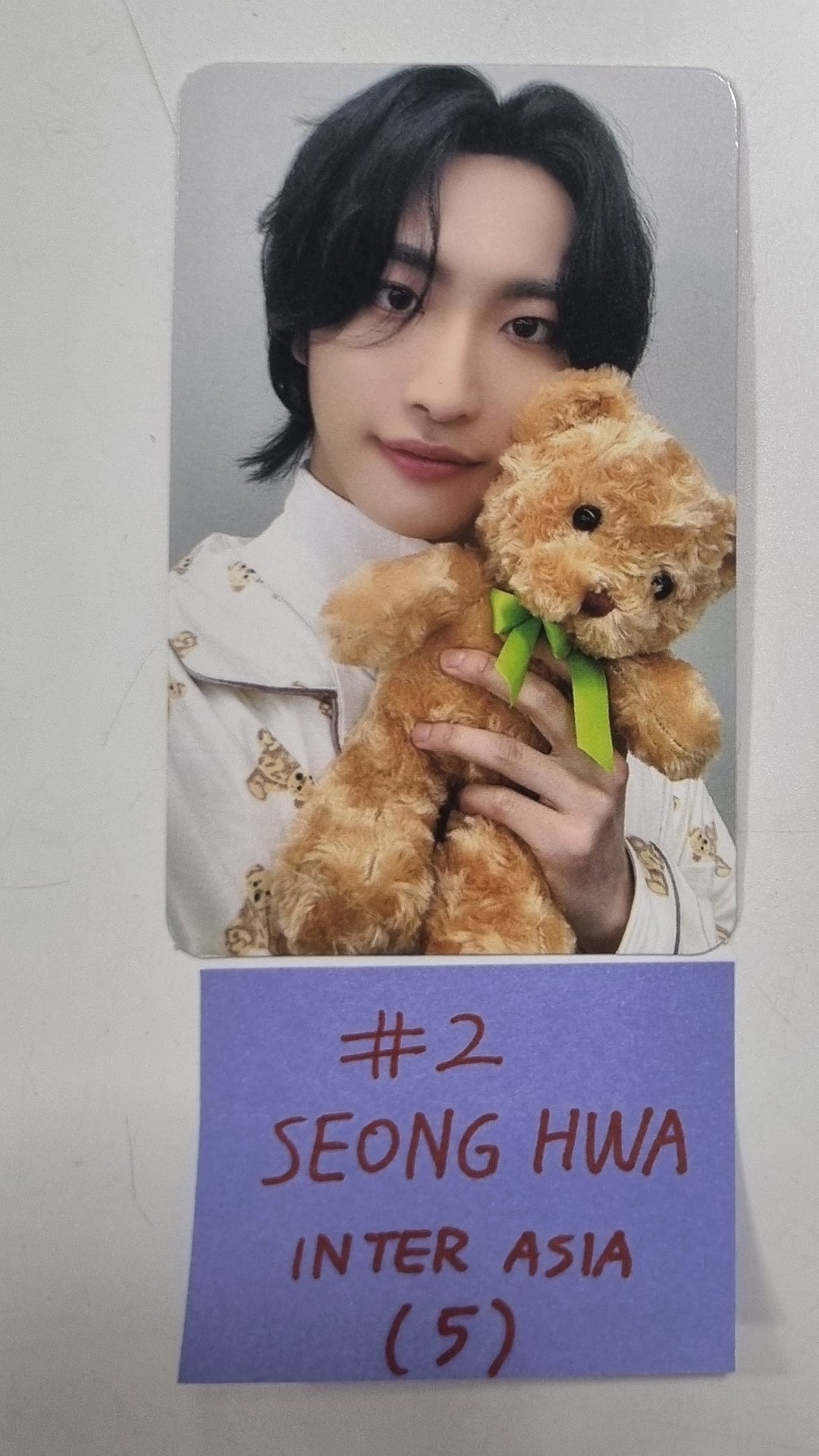 Ateez "The World Ep.Fin : Will" - Inter Asia Fansign Event Photocard [24.3.13] - HALLYUSUPERSTORE