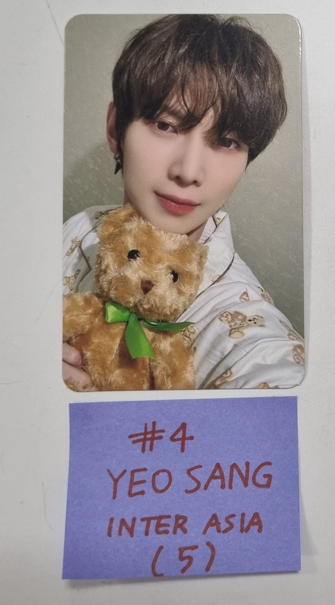 Ateez "The World Ep.Fin : Will" - Inter Asia Fansign Event Photocard [24.3.13] - HALLYUSUPERSTORE
