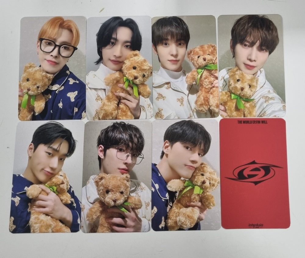 Ateez "The World Ep.Fin : Will" - Inter Asia Fansign Event Photocard [24.3.13] - HALLYUSUPERSTORE