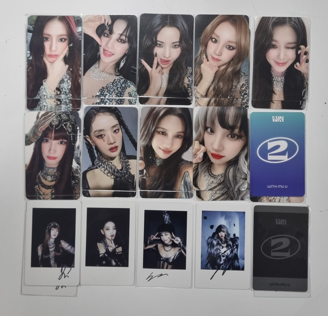 (g) I-DLE "2" 2nd Full Album -  Withmuu Luckydraw Event Photocard [24.3.20] - HALLYUSUPERSTORE