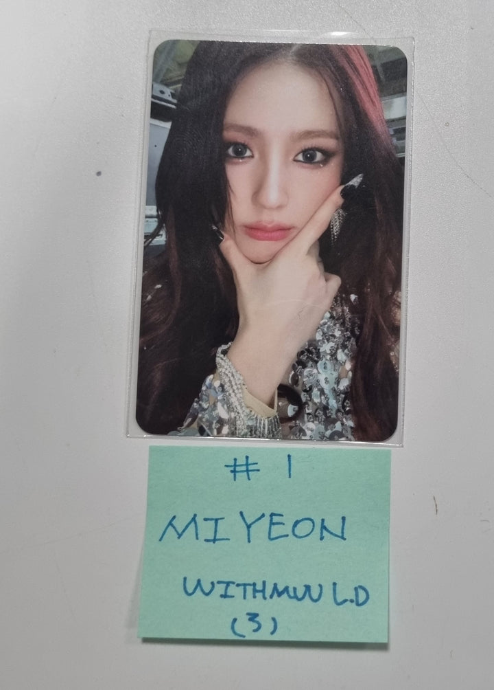 (g) I-DLE "2" 2nd Full Album -  Withmuu Luckydraw Event Photocard [24.3.20] - HALLYUSUPERSTORE
