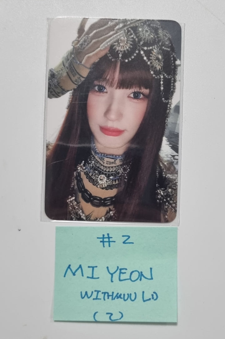 (g) I-DLE "2" 2nd Full Album -  Withmuu Luckydraw Event Photocard [24.3.20] - HALLYUSUPERSTORE