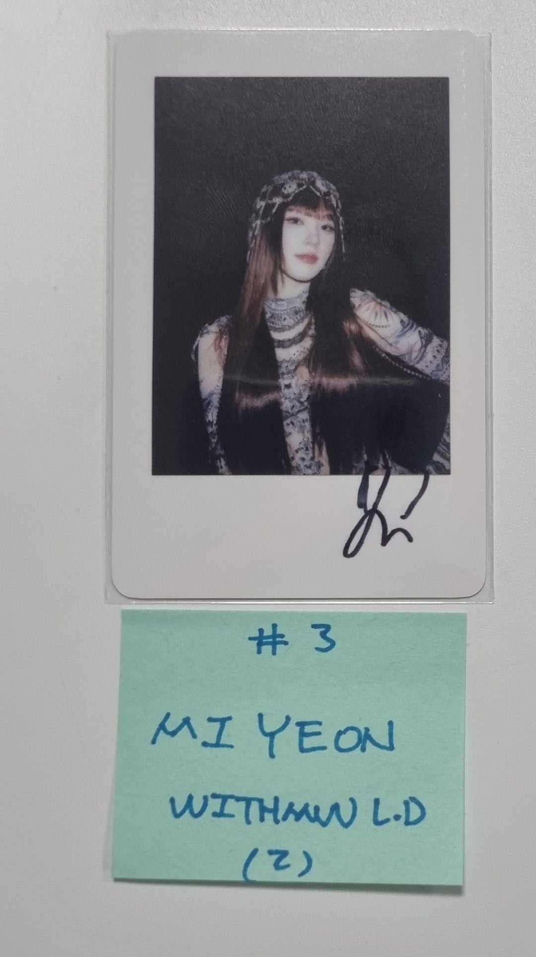 (g) I-DLE "2" 2nd Full Album -  Withmuu Luckydraw Event Photocard [24.3.20] - HALLYUSUPERSTORE