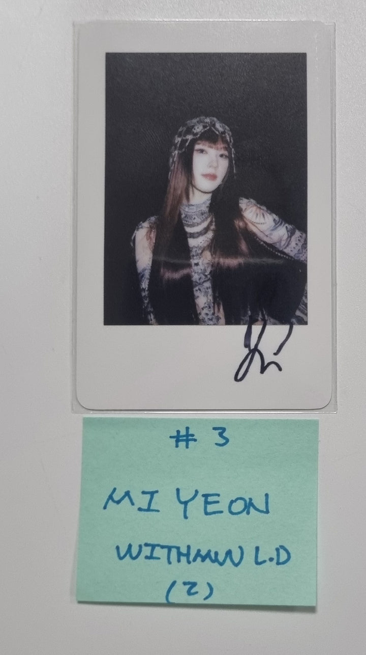 (g) I-DLE "2" 2nd Full Album -  Withmuu Luckydraw Event Photocard [24.3.20] - HALLYUSUPERSTORE