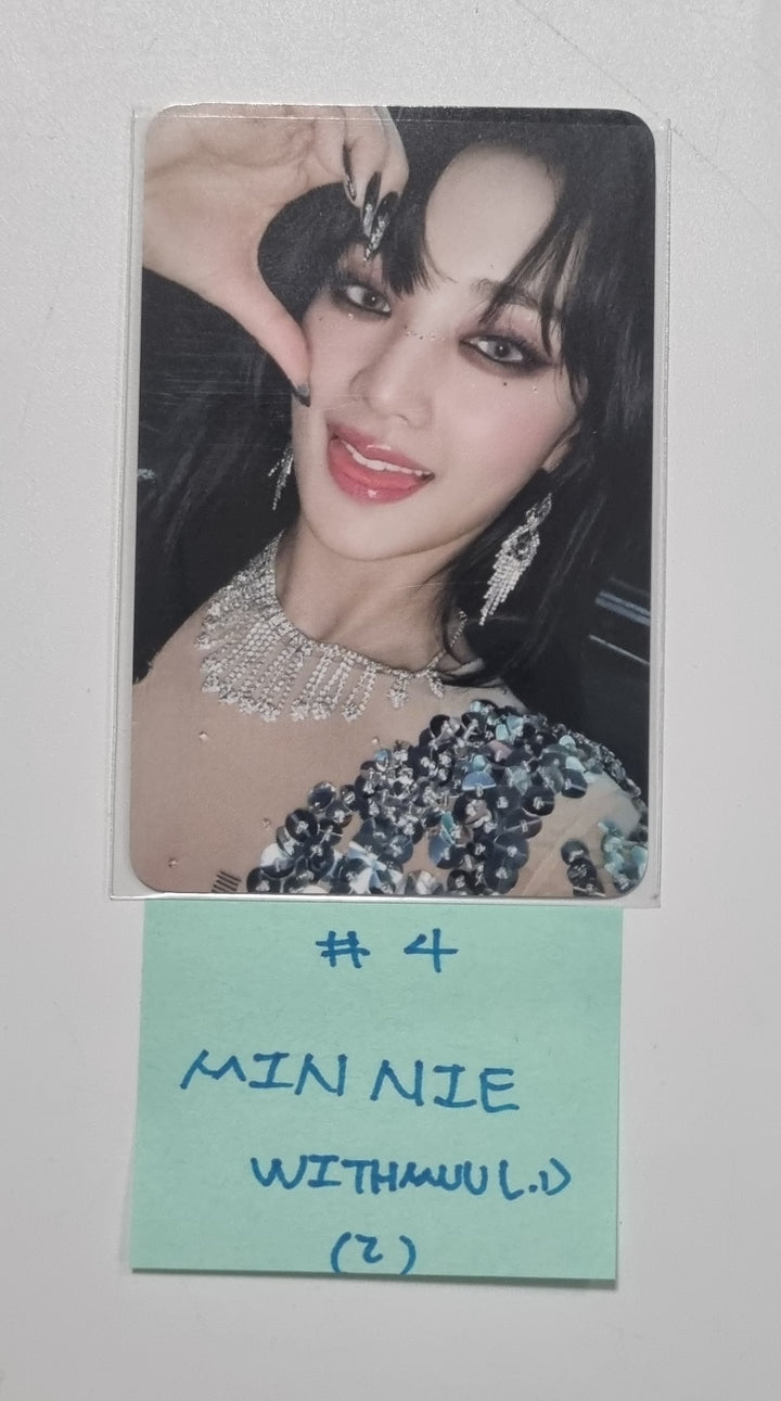 (g) I-DLE "2" 2nd Full Album -  Withmuu Luckydraw Event Photocard [24.3.20] - HALLYUSUPERSTORE