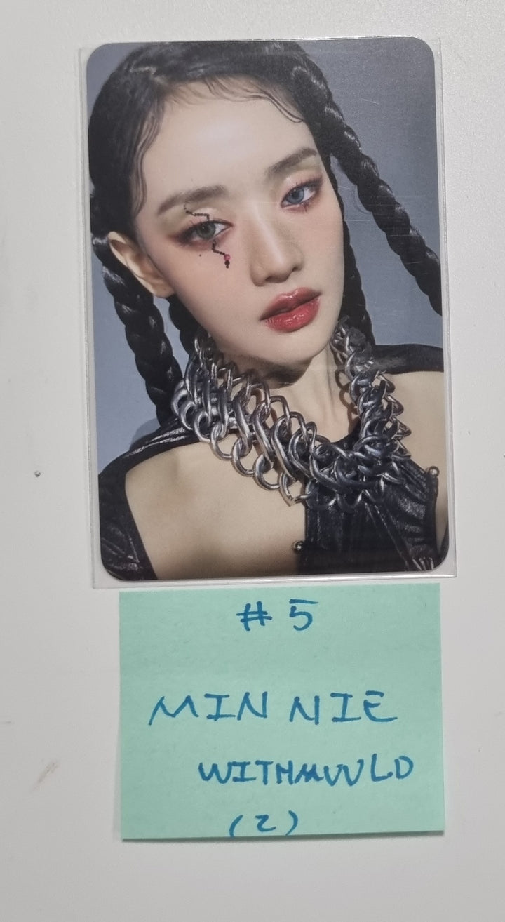 (g) I-DLE "2" 2nd Full Album -  Withmuu Luckydraw Event Photocard [24.3.20] - HALLYUSUPERSTORE