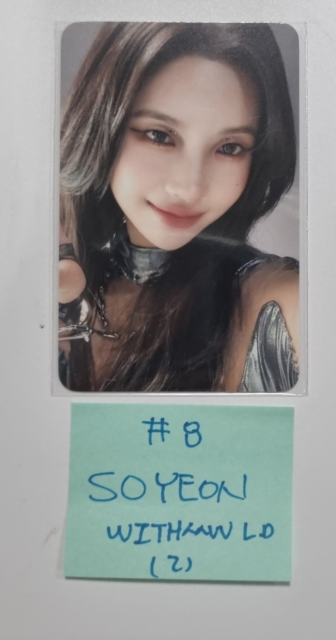 (g) I-DLE "2" 2nd Full Album -  Withmuu Luckydraw Event Photocard [24.3.20] - HALLYUSUPERSTORE