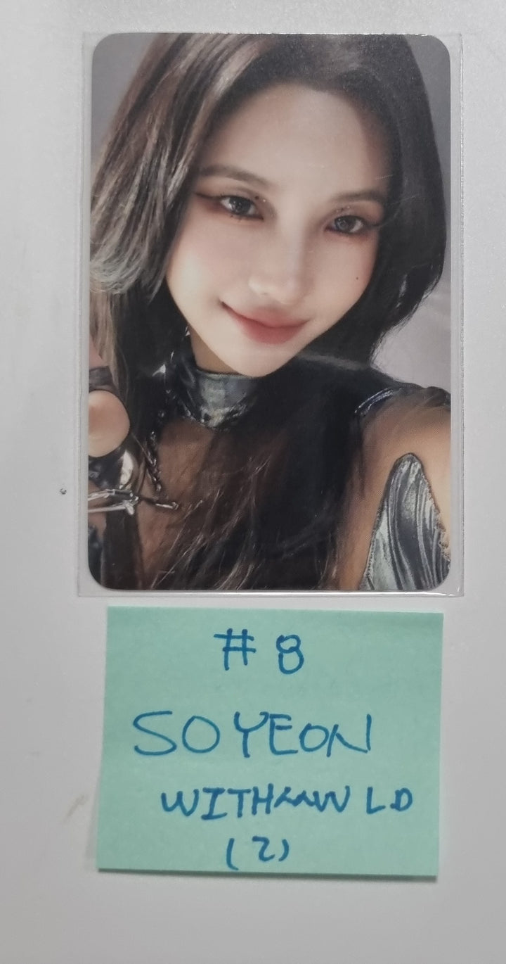 (g) I-DLE "2" 2nd Full Album -  Withmuu Luckydraw Event Photocard [24.3.20] - HALLYUSUPERSTORE